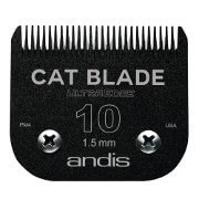 Нож для стрижки кошек Andis 65040 UltraEdge Cat № 10 Black под слот A5, 1,5 мм, черный