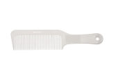 Расческа плоская Dewal Barber Style CO-007/6 White для стрижки машинкой, белая, 22 см