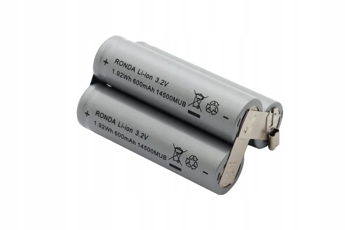 Moser Ronda Spare Battery Pack 3P-IFR14500 1871-7960 1800 mAh 3.2 V