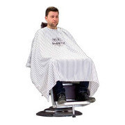 Пеньюар парикмахерский Wahl Barber Cape 0093-5990 белый в полоску, 135 х 150 см