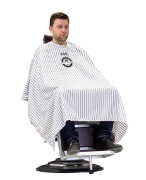 Пеньюар барберский Wahl Haircutting Cape 100 Years Logo 0093-6055 в полоску
