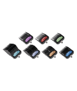 Набор цветных насадок Andis AG Animal Clip Comb Set 33655 с замком из металла под нож A5, 7 шт.