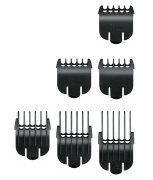 Набор насадок Andis BTF Snap-On Blade Attachment Combs 4-Comb Set 22710, 6 шт.