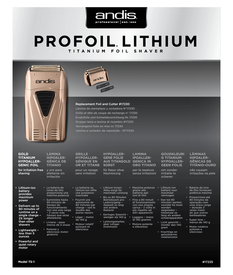 andis-17225-profoil-lithium-titanium-foil-shaver-copper-ts-1-package-back