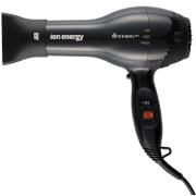 Фен для сушки волос Dewal Ion Energy 03-8800 Grey, 2 скорости, 3 режима нагрева, холодный воздух, 2000 Вт