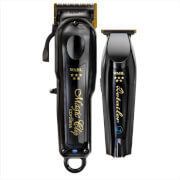 Набор барбера Wahl Barber Combo 03025-725 Black Edition: машинка + триммер без подставки + футляр + насадки